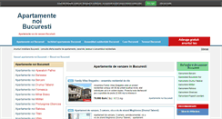Desktop Screenshot of apartamente-case-bucuresti.com
